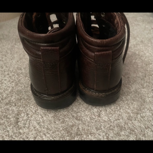 Santana Terra Firma Chestnut Brown leather Boots Size 7.5 - Picture 3 of 9